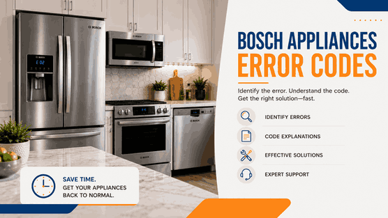 Bosch Appliance Error Codes