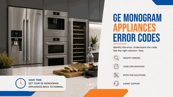 GE Monogram Appliance Error Codes