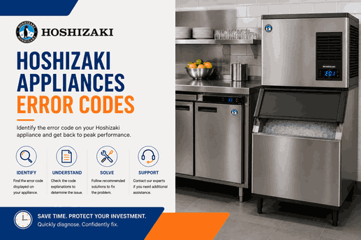Hoshizaki Commercial Appliance Error Codes