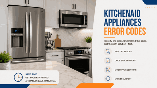 KitchenAid Appliance Error Codes