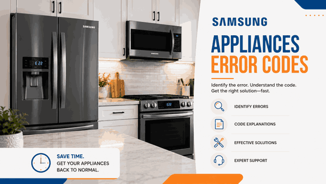 Samsung Appliance Error Codes