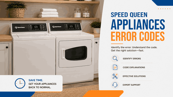 Speed Queen Appliance Error Codes
