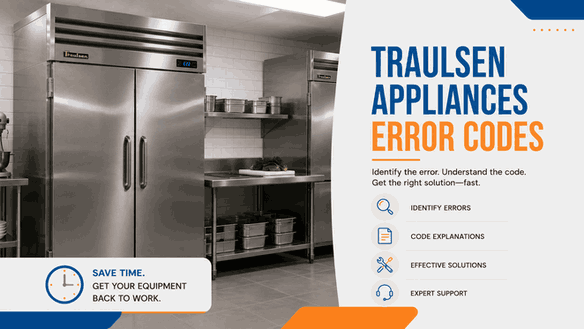 Traulsen Commercial Appliance Error Codes