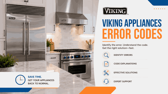 Viking Appliance Error Codes