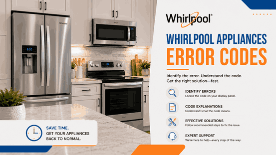 Whirlpool Appliance Error Codes